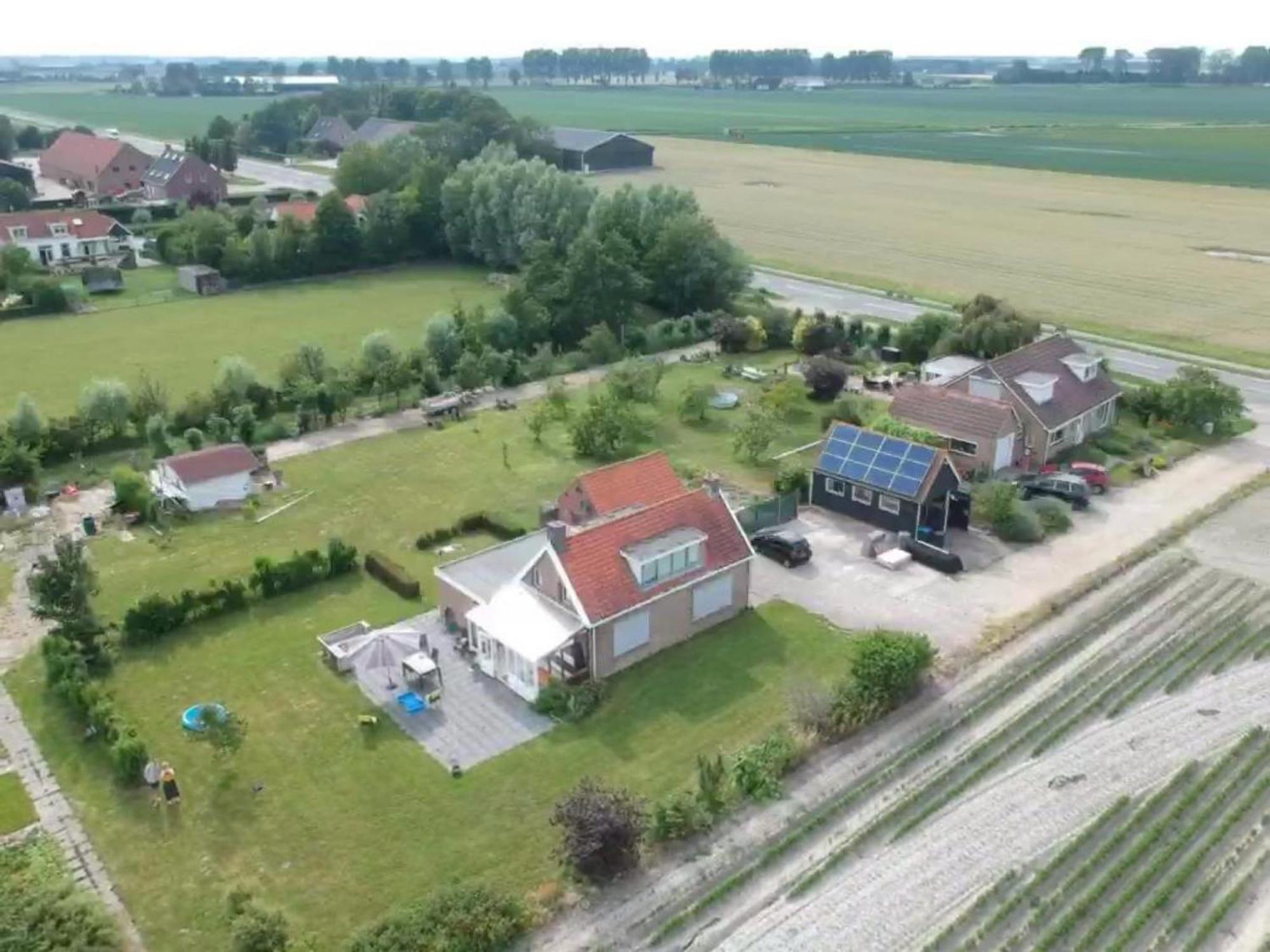 Lewedorp Vrijstaande Ruime Familiewoning Landelijk Gelegenヴィラ エクステリア 写真